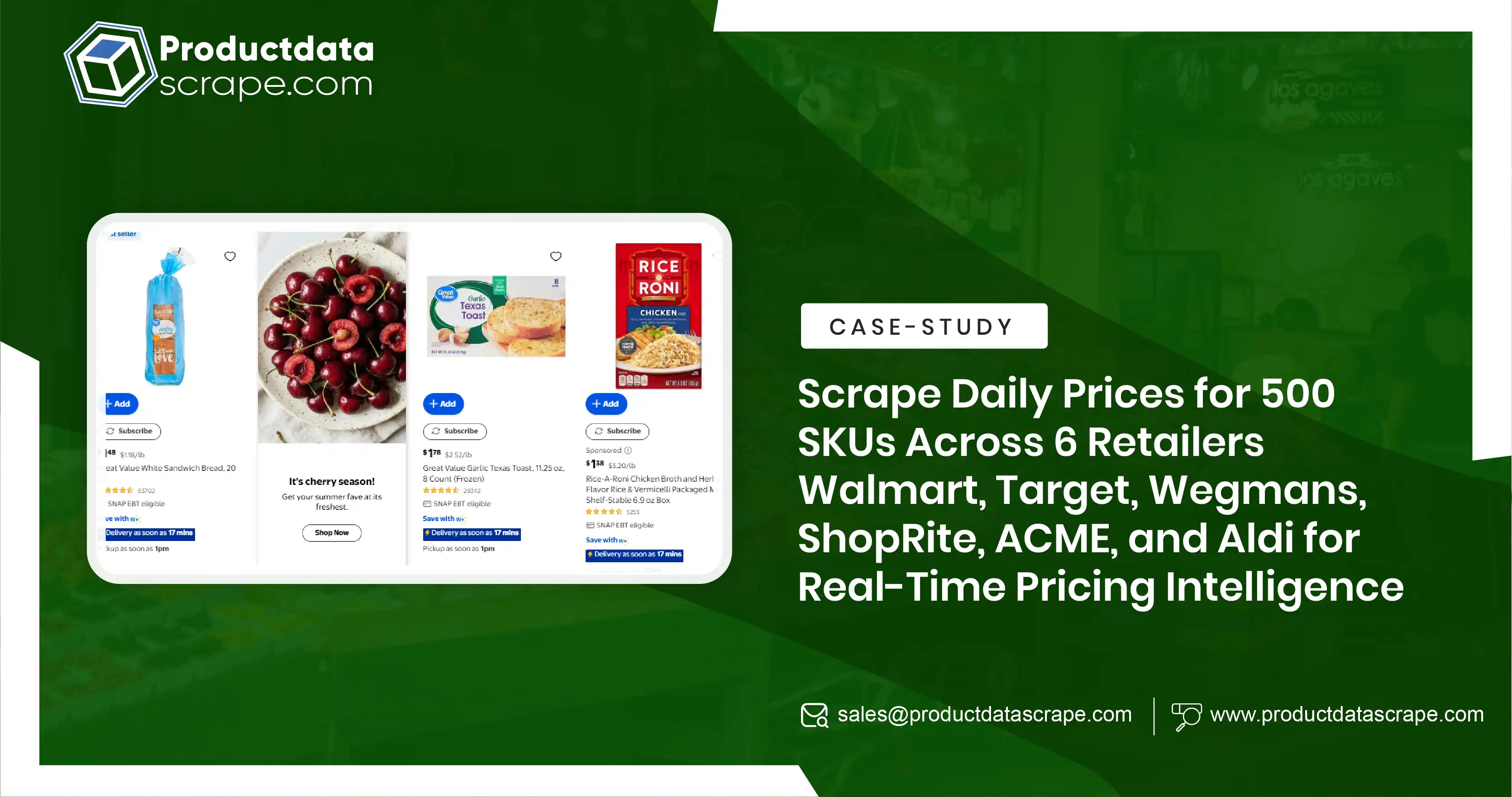 Scrape Daily Prices for 500 SKUs Across 6 Retailers